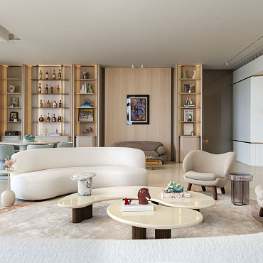 Apartament łączący domowe ciepło z ponadczasową elegancją