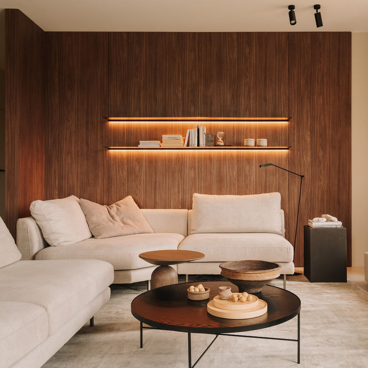 Poznańskie mieszkanie w barwach ziemi