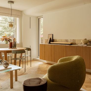 Warszawskie mieszkanie, które łączy estetykę eko z modern classic