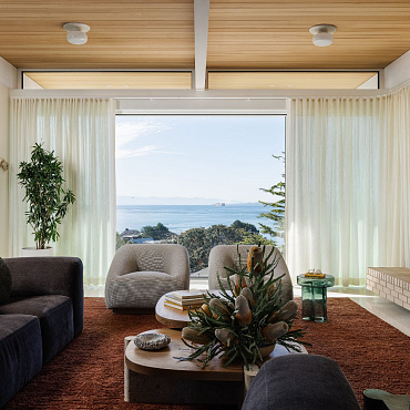 Dom inspirowany Palm Springs i stylem mid-century