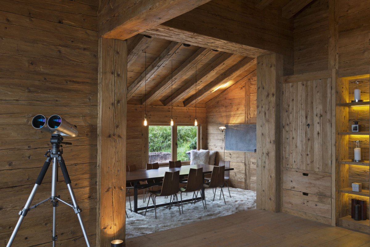 the hedonist collection Verbier chalet