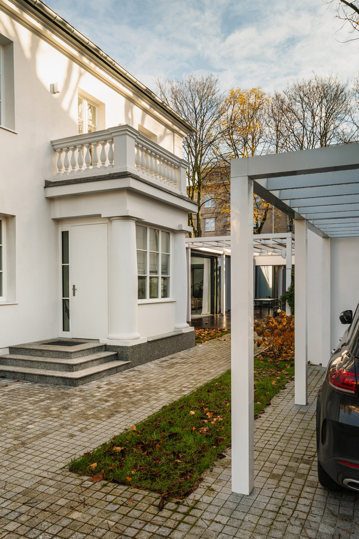 dom warszawa bielany renowacja i rozbudowa 