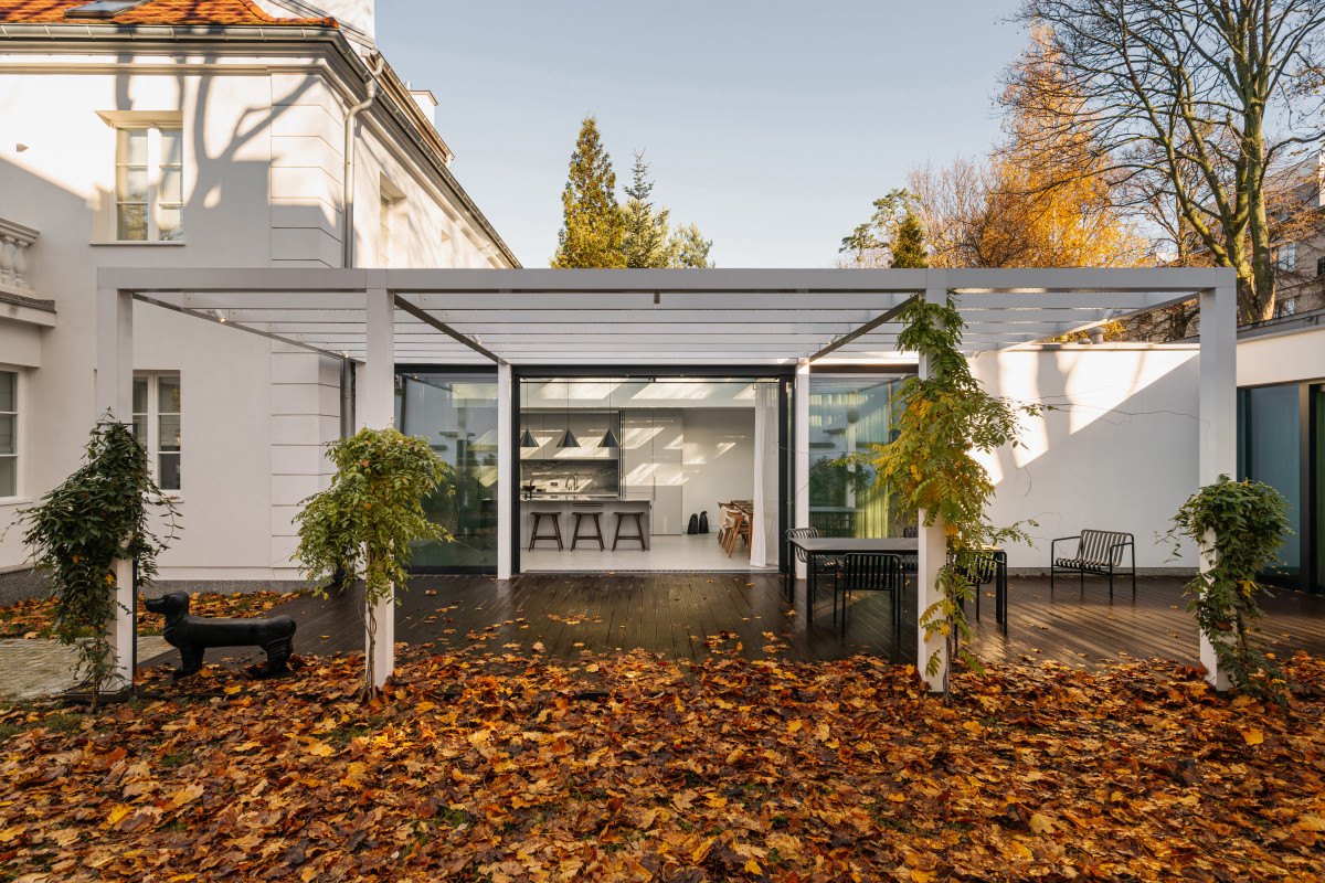 dom warszawa bielany renowacja i rozbudowa 