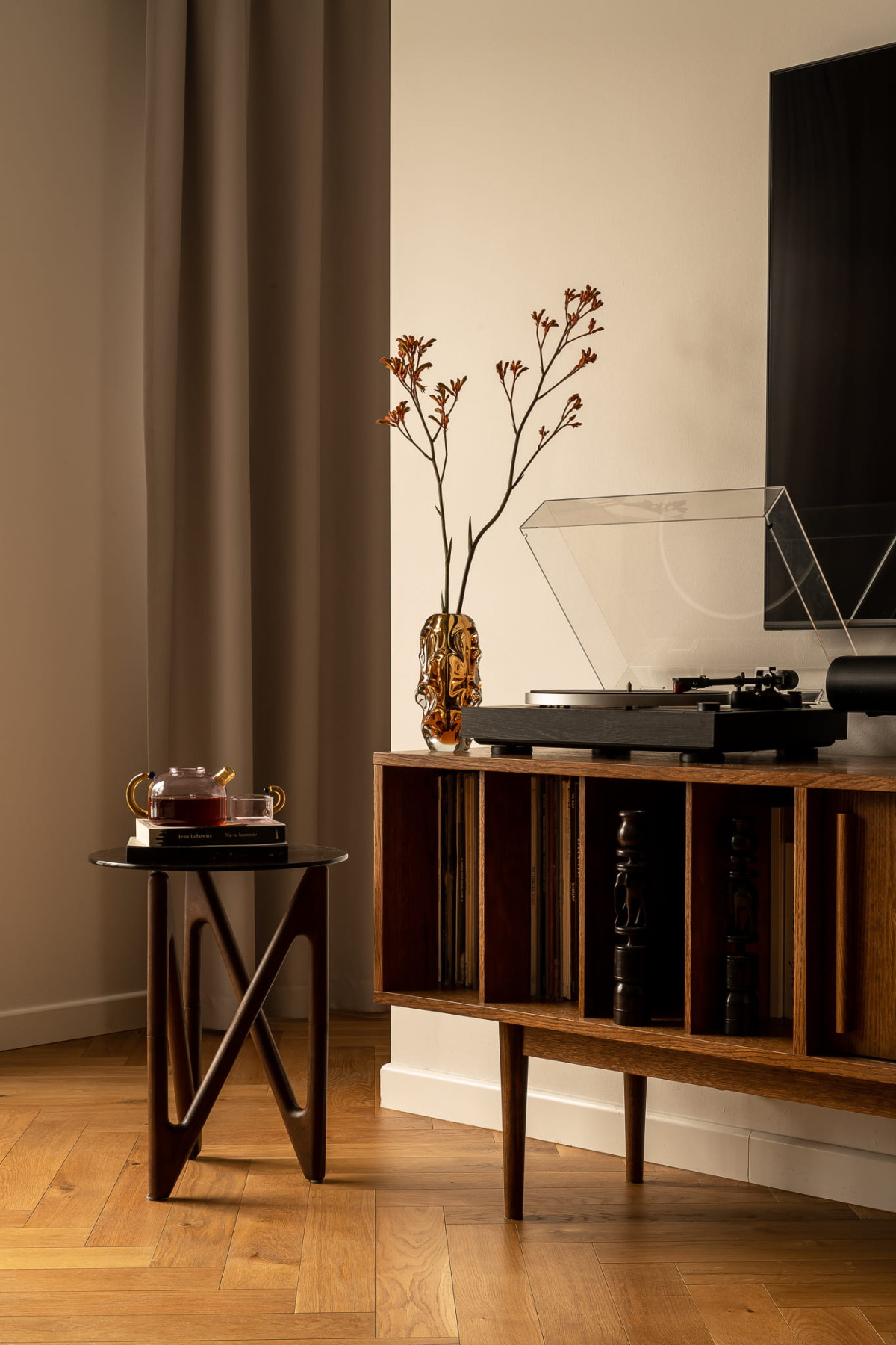 45 metrów mieszkanie w Wilanowie wlasnosc projektantki wnętrz 