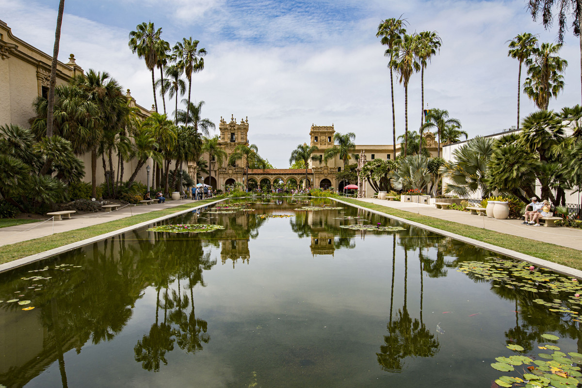 BALBOA PARK w San Diego