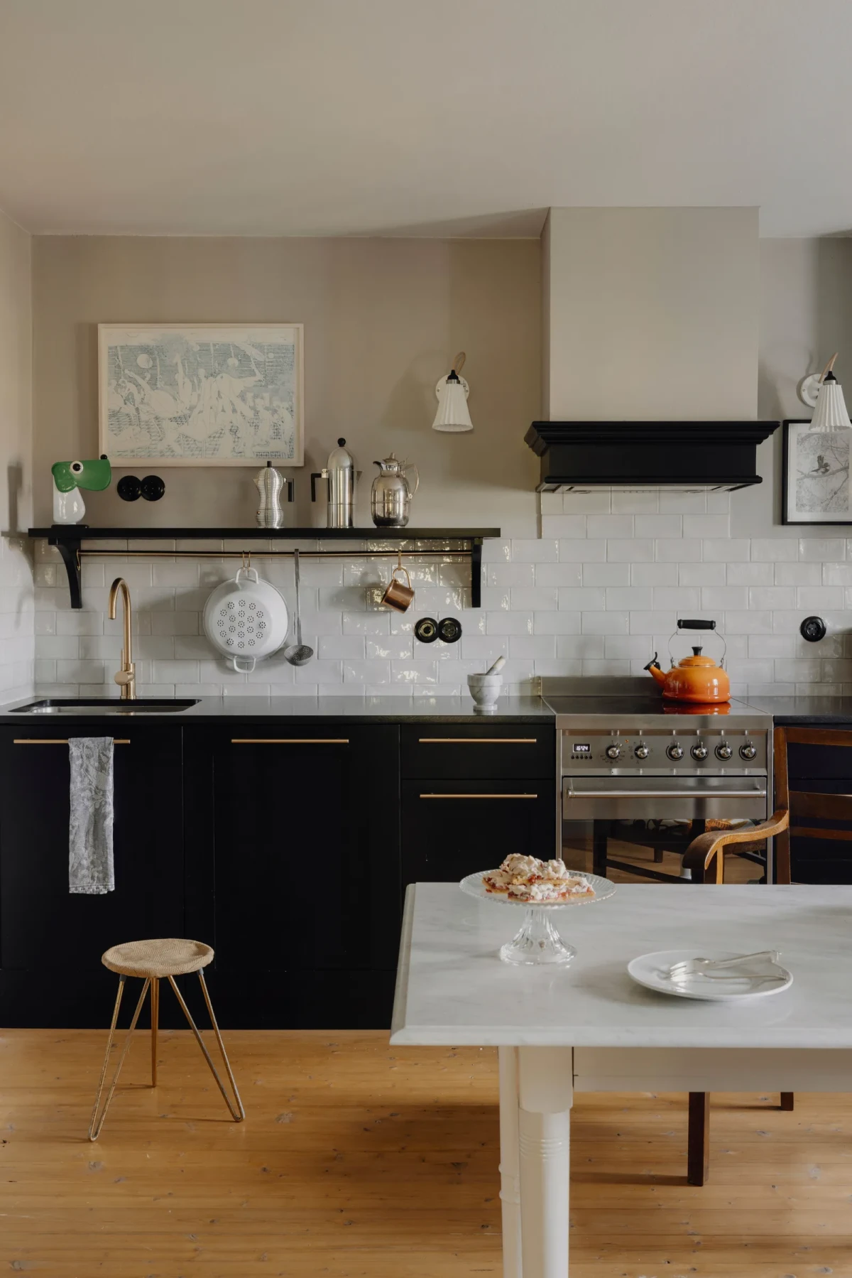 Kuchnia na rodzinnej farmie w Austrii