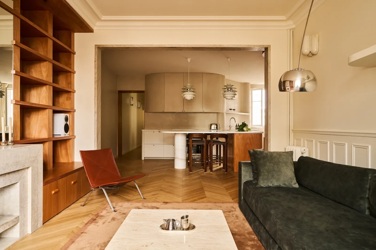 Przytulne mieszkanie na Montmartre