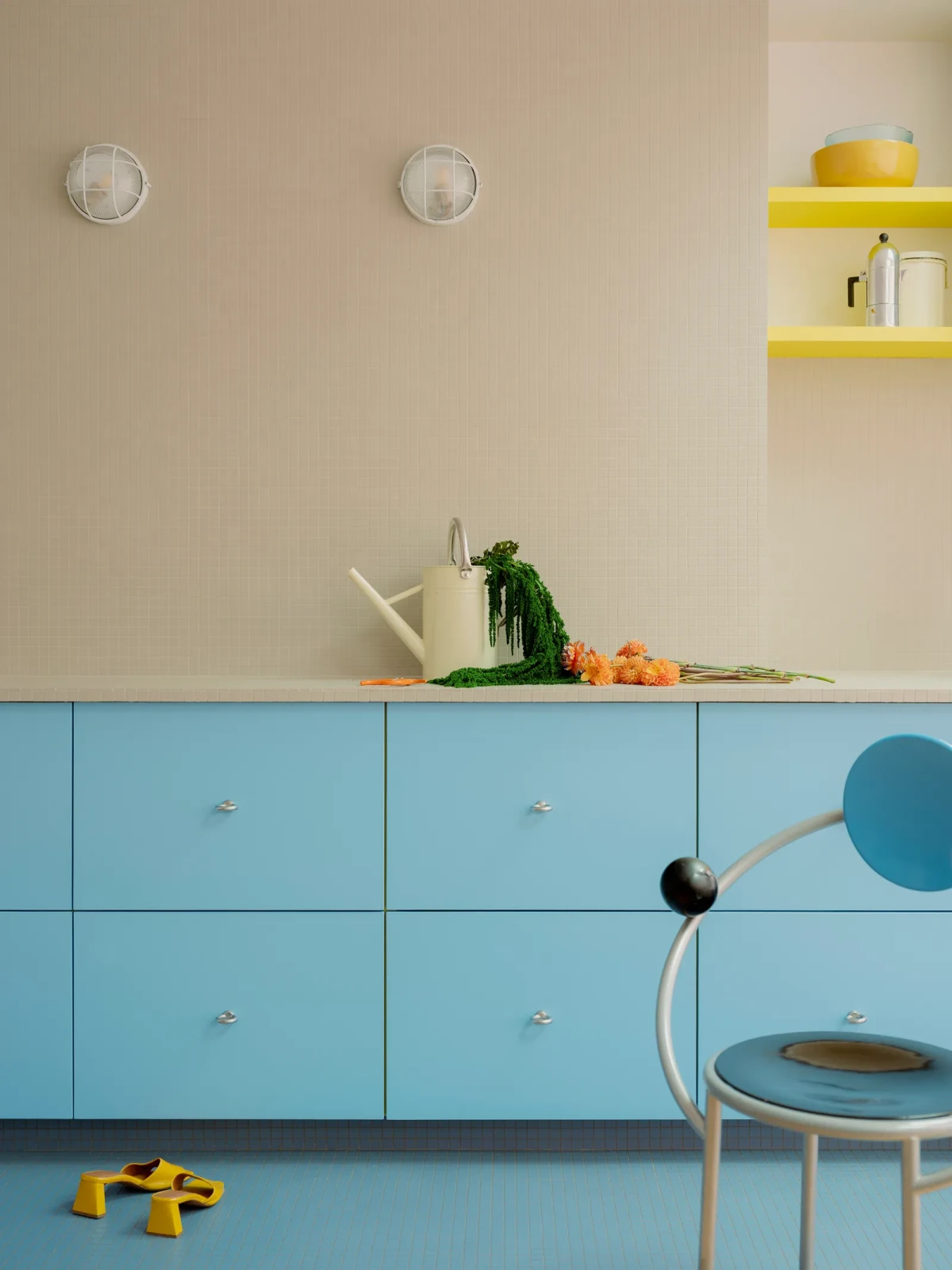 Mieszkanie w stylu Memphis