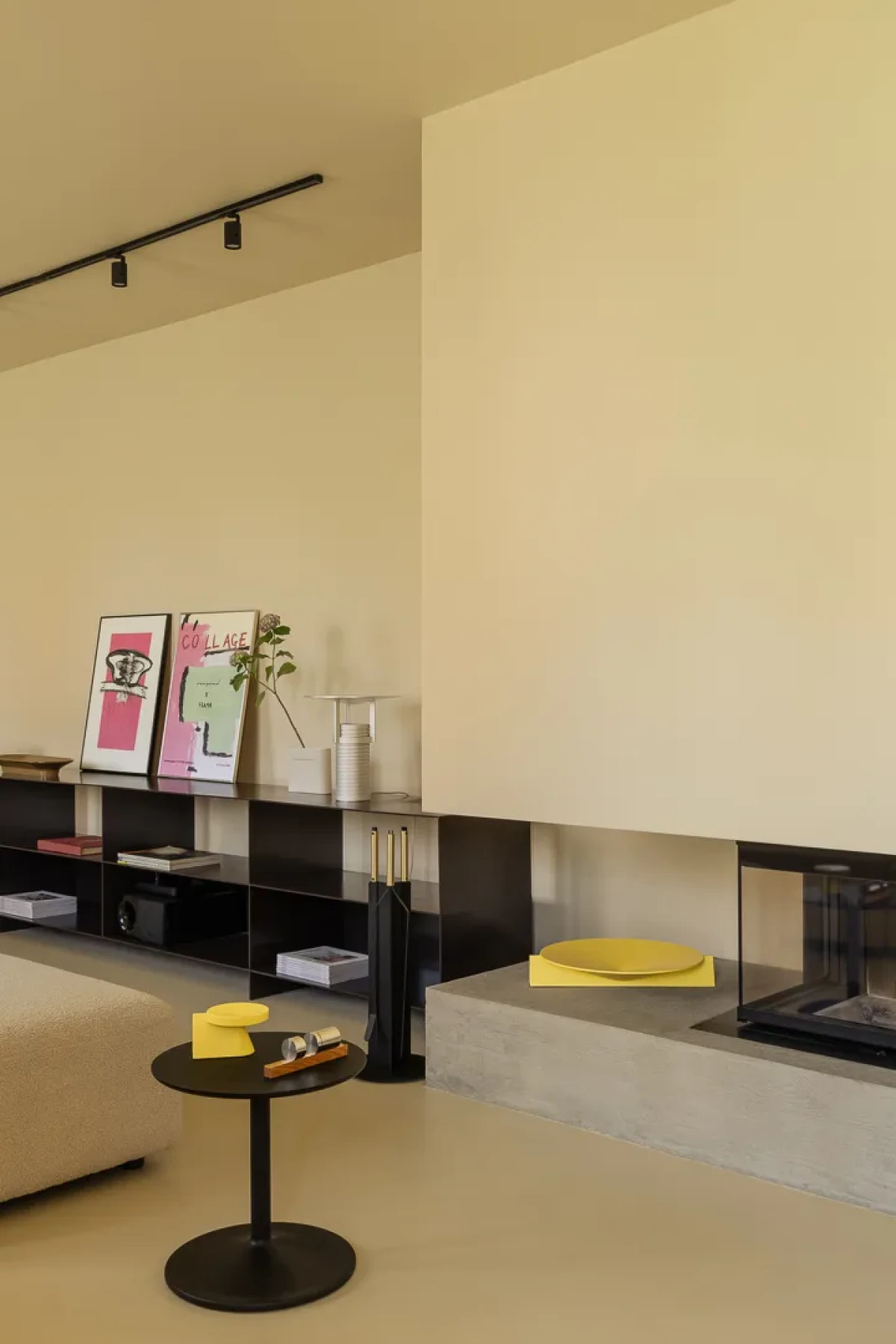 Mieszkanie w odcieniach żółci w Pawii