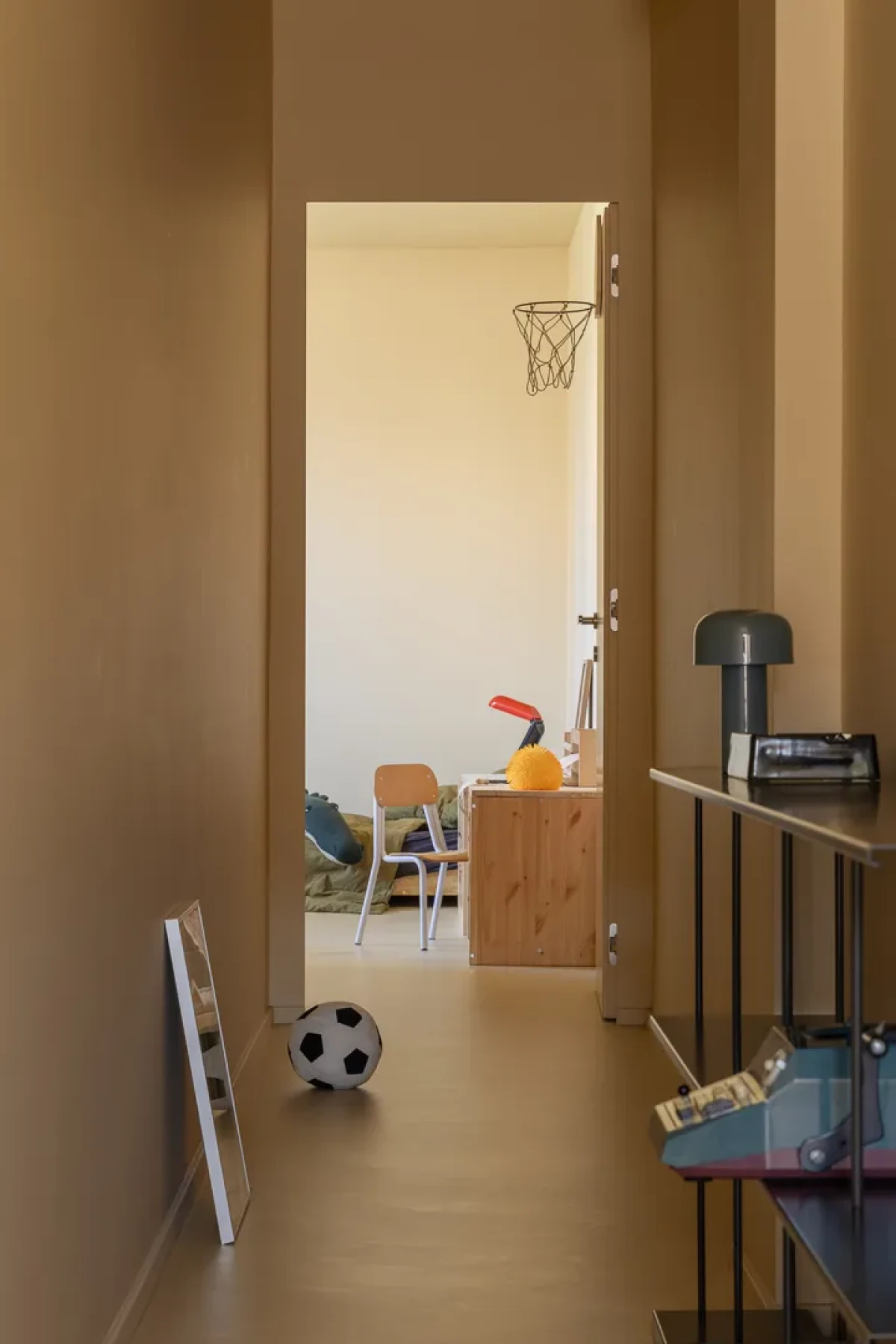 Mieszkanie w odcieniach żółci w Pawii