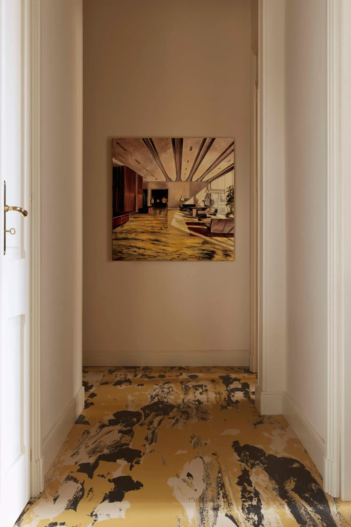 Mieszkanie galeria sztuki w Turynie