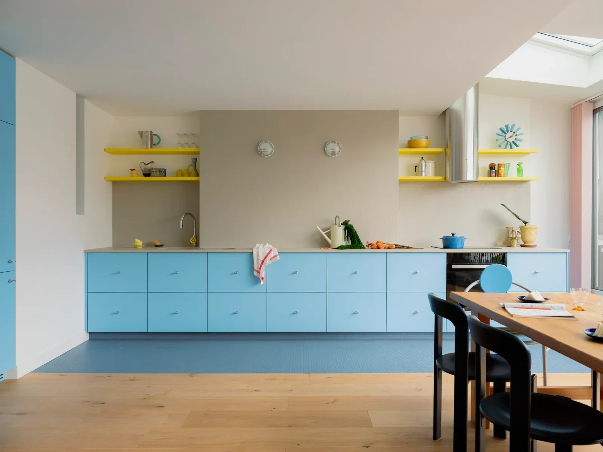 Mieszkanie w stylu Memphis