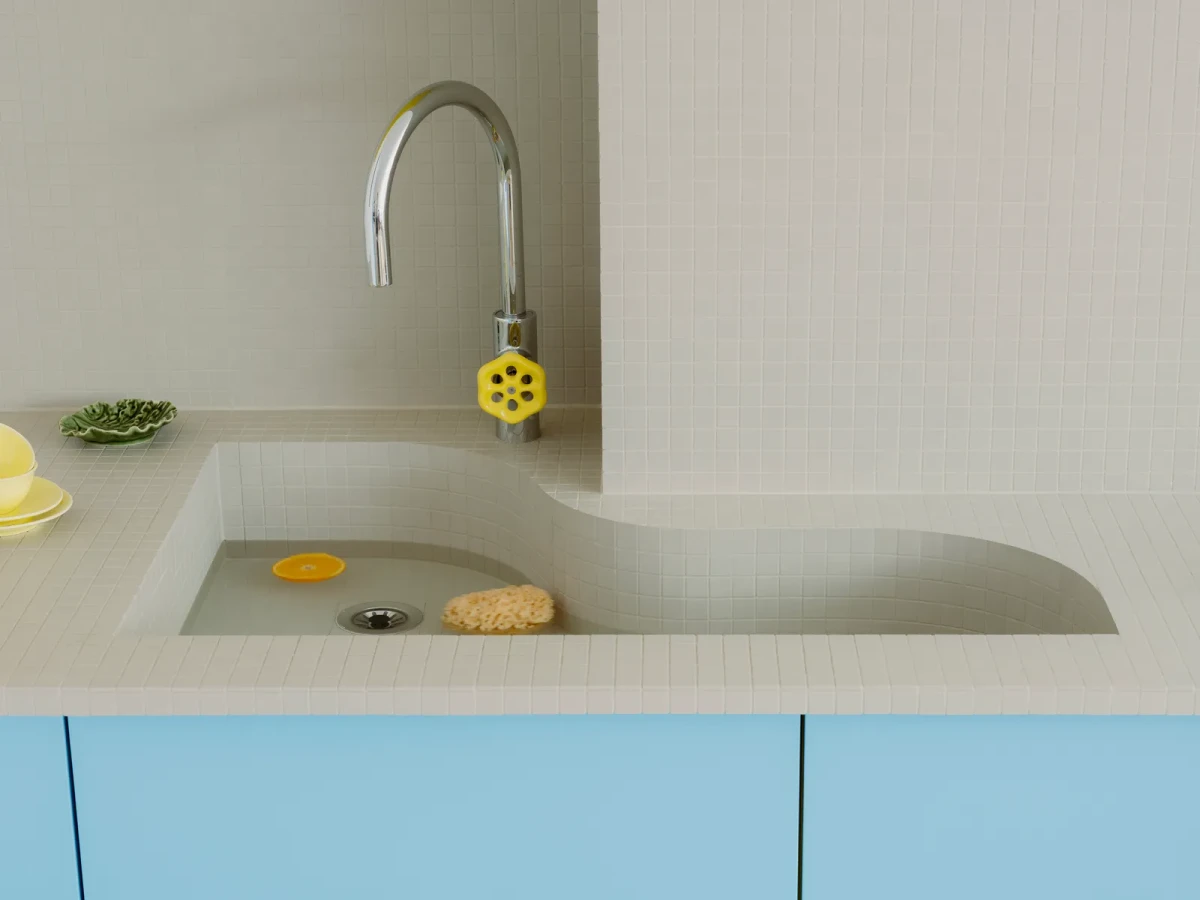 Mieszkanie w stylu Memphis