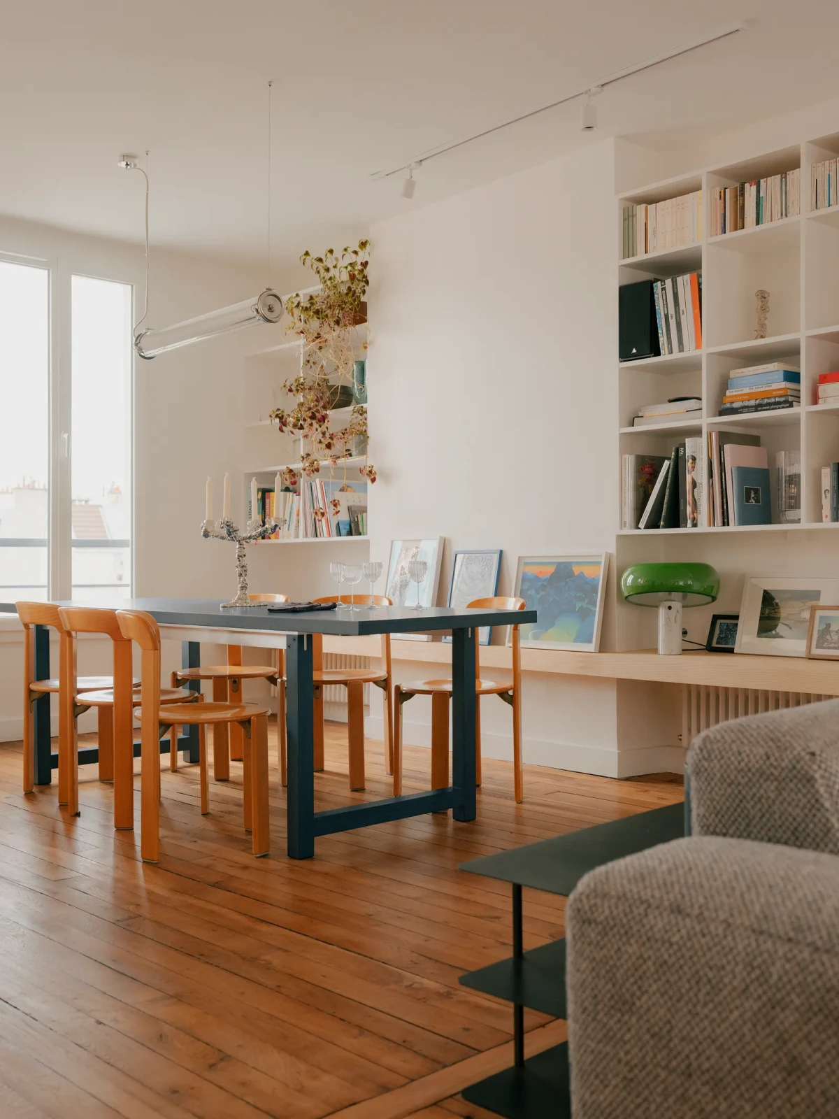 Mieszkanie w dwóch kolorach w Paryżu