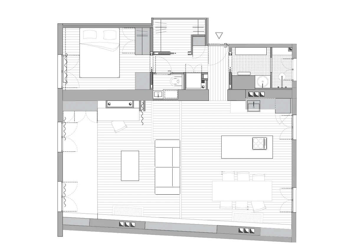 Plan mieszkania po remincie