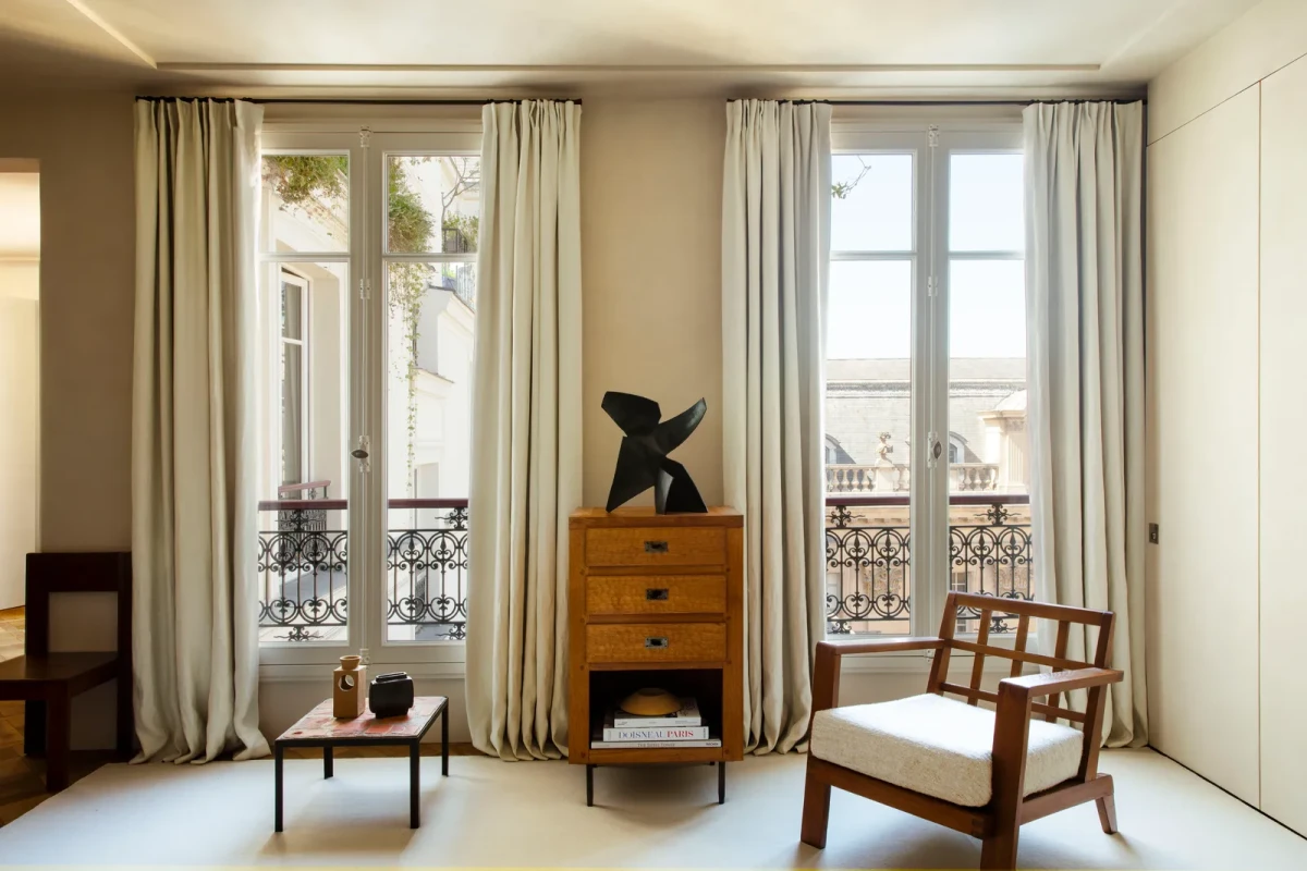 Stylowe mieszkanie w Paryżu