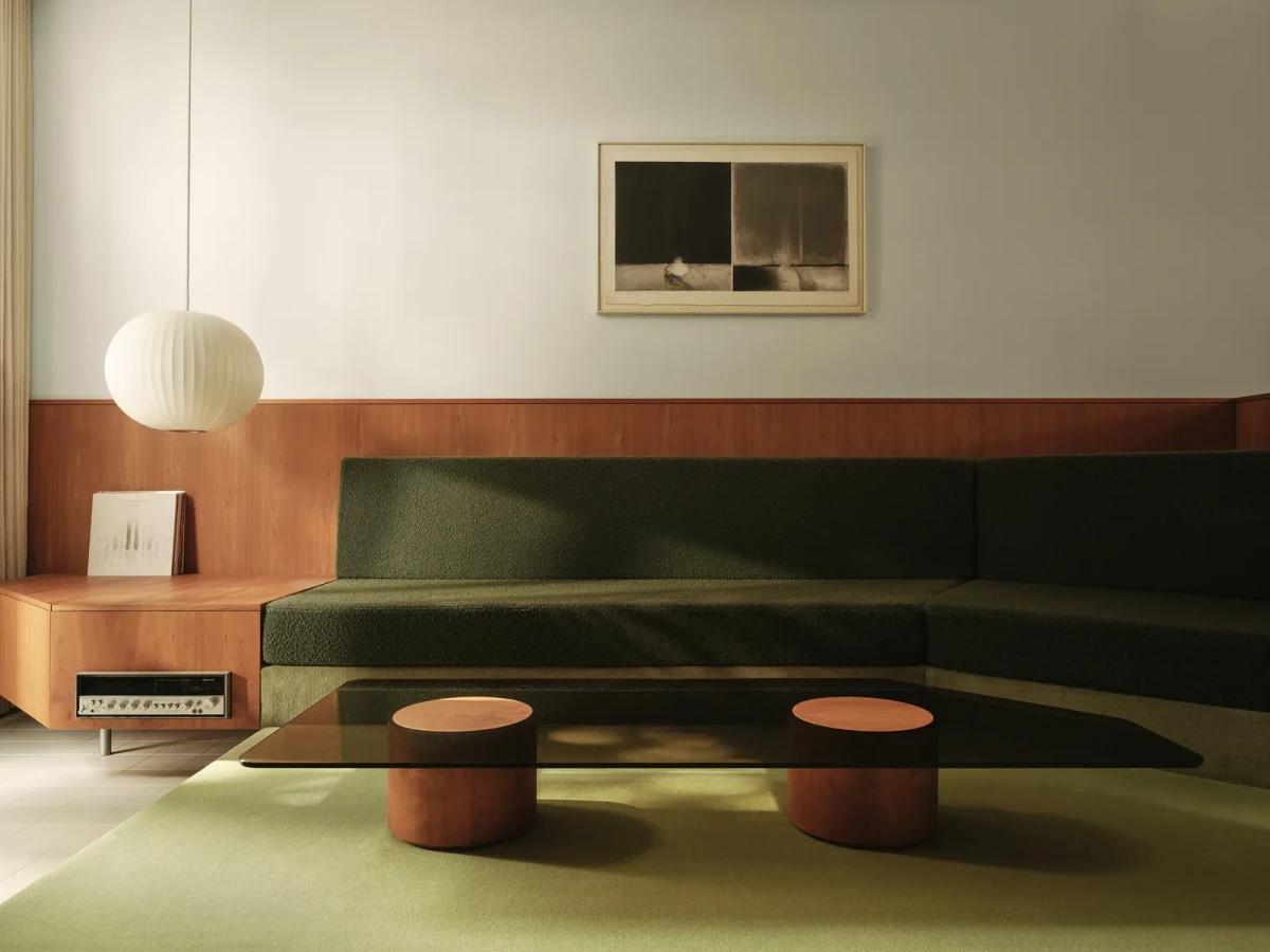 Dom w Londynie w stylu Mid Century