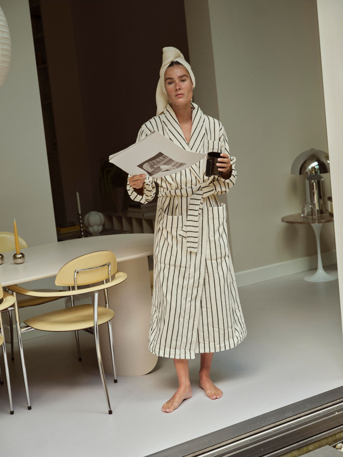 Vera van Erp w swoim domu w Amsterdamie.