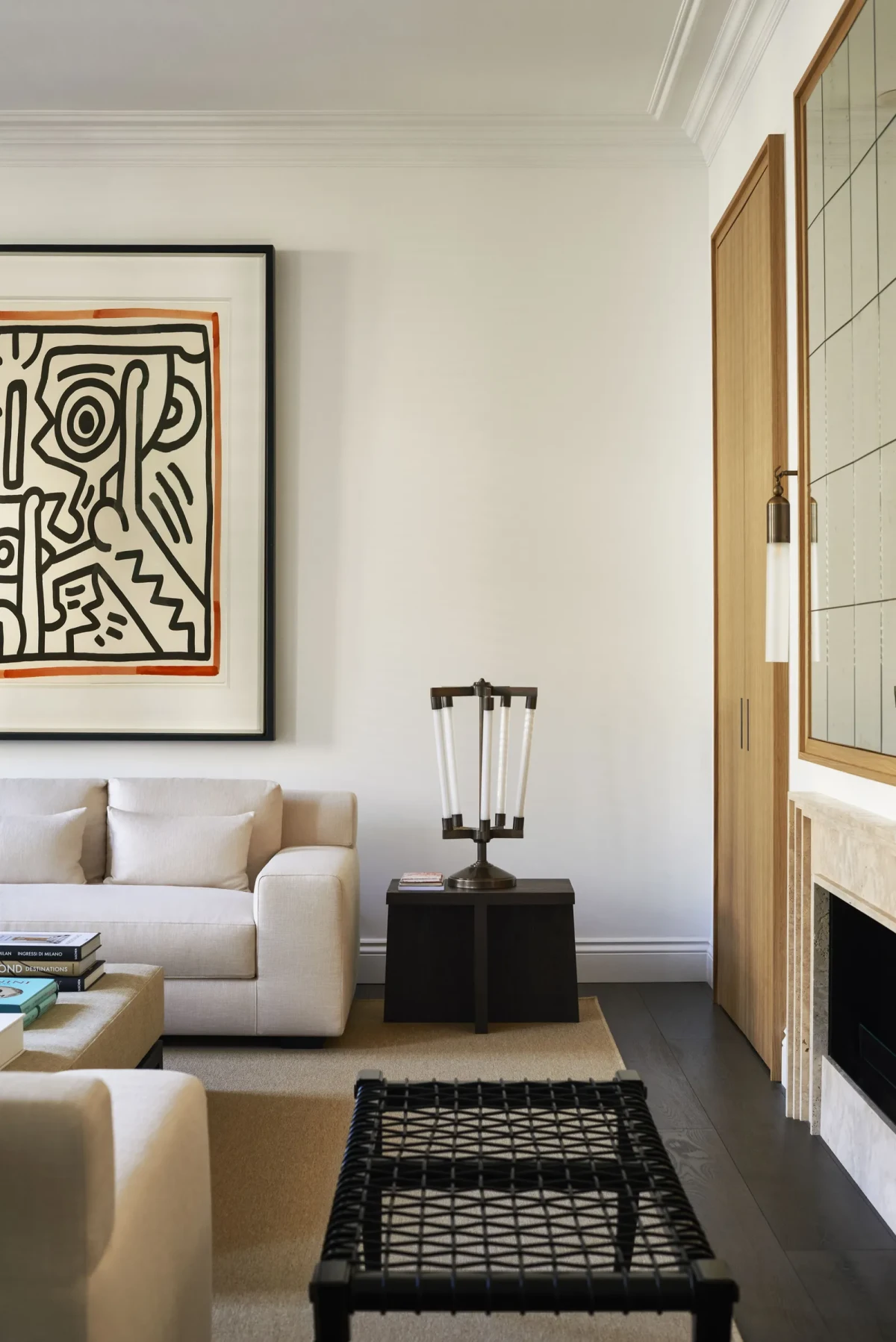 Apartament kolekcjonera sztuki w Mediolanie 