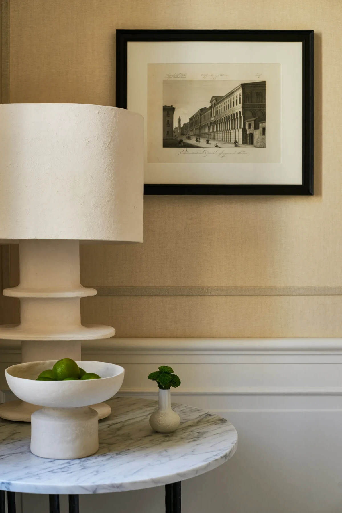 Apartament kolekcjonera sztuki w Mediolanie