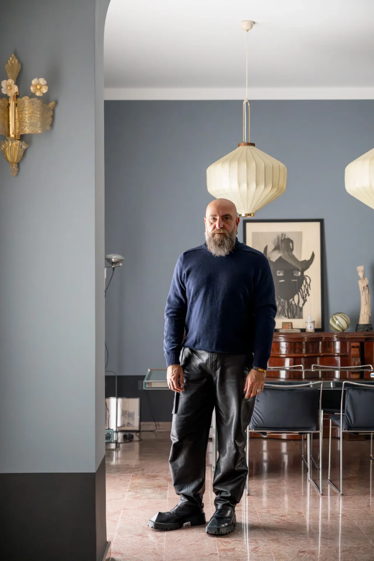 Max Napolitano, konsultant ds. mody i dyrektor ds. kolekcji w firmie Diesel. 