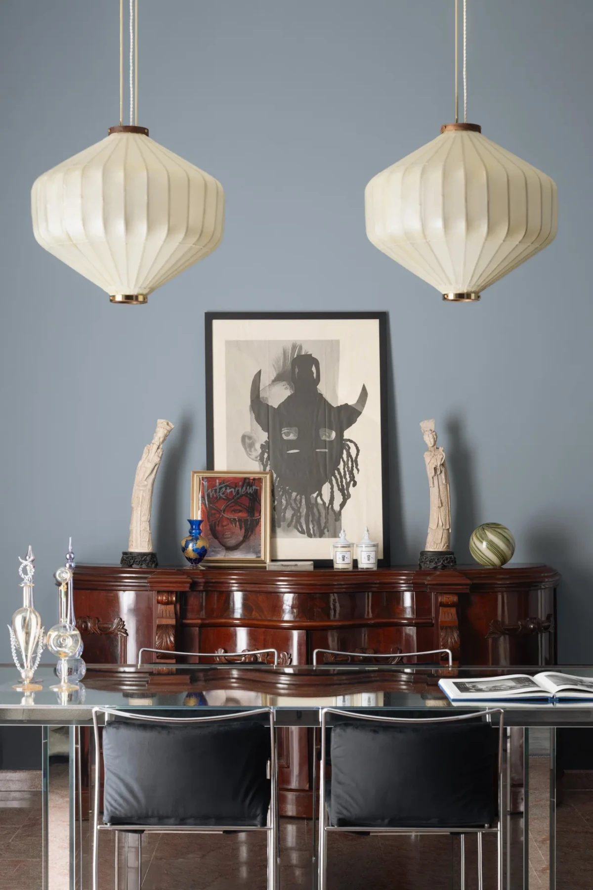 Eklektyczne mieszkanie w Neapolu 