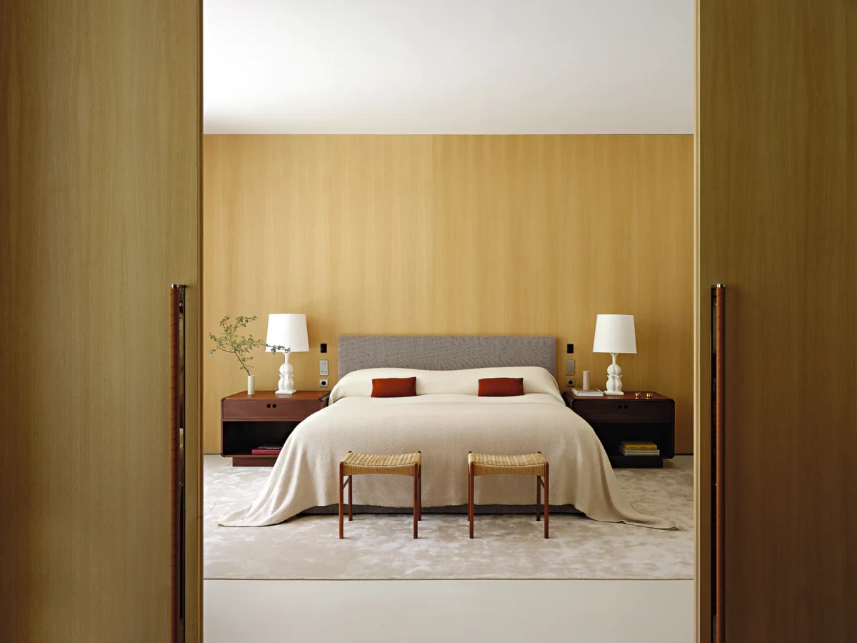 Sypialnia projektu Gonzalo Machado i Mafalda Muñoz (M.-M. Editions)