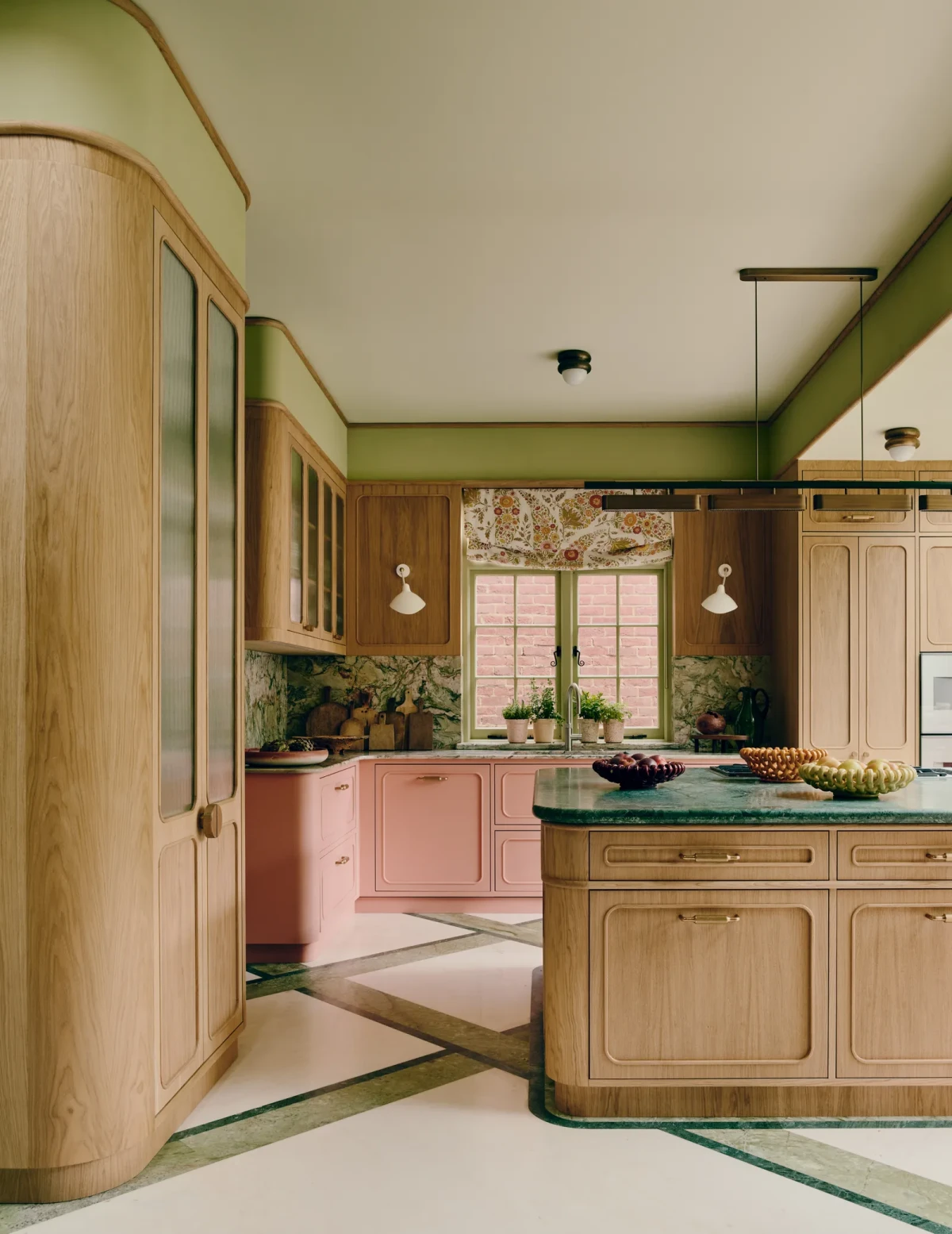 Róż idealny kolor do kuchni