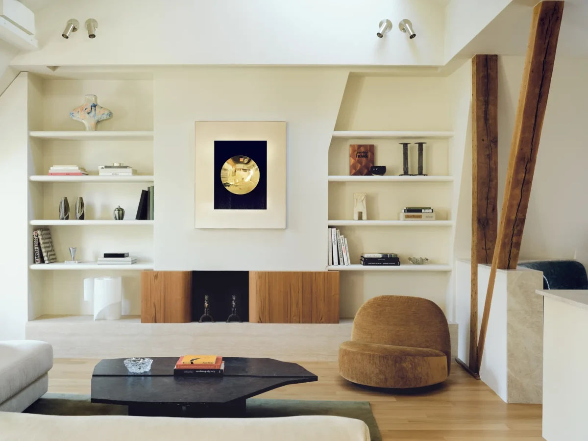 Apartament w Paryżu na poddaszu