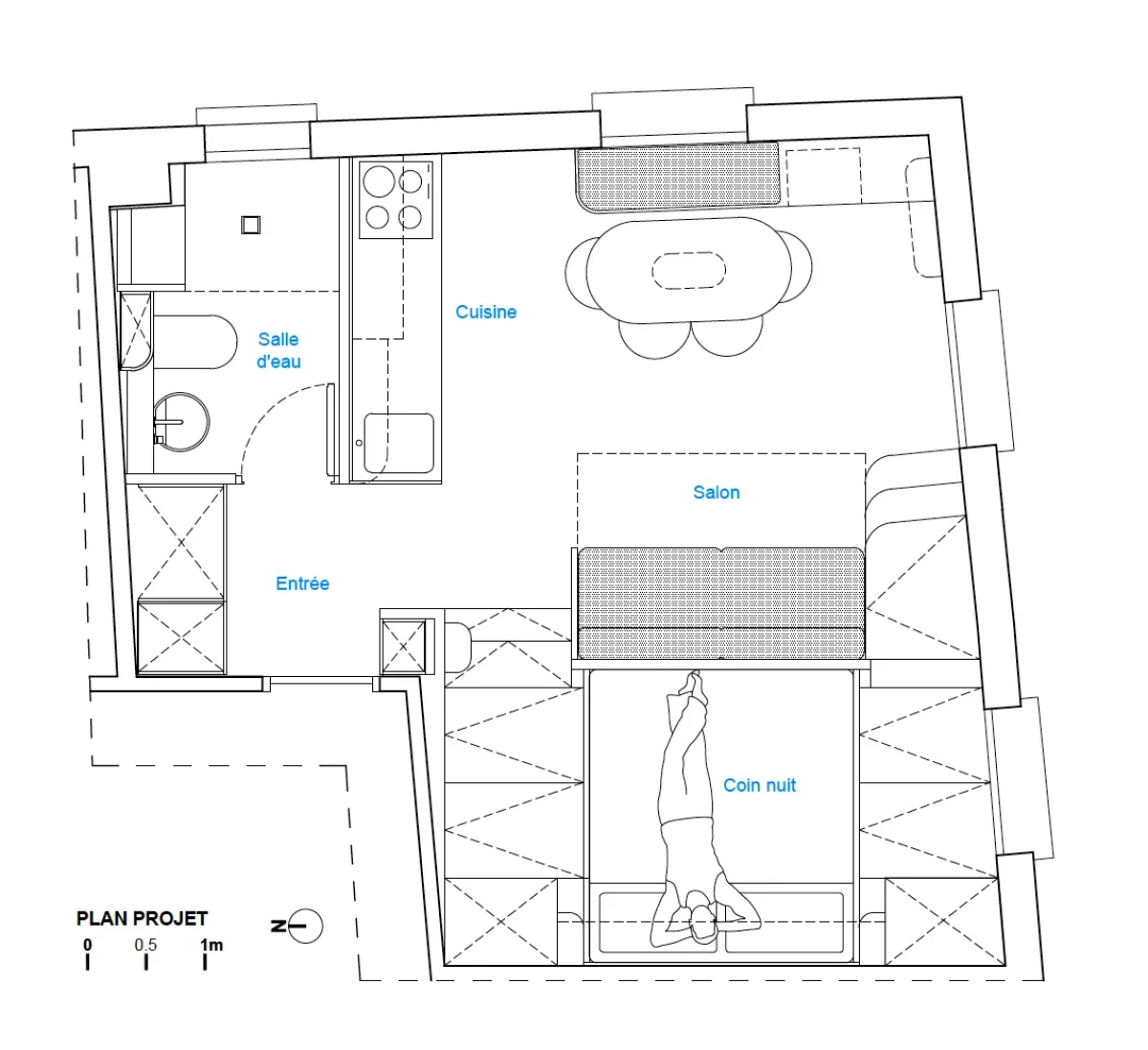 Miniapartament w Paryżu