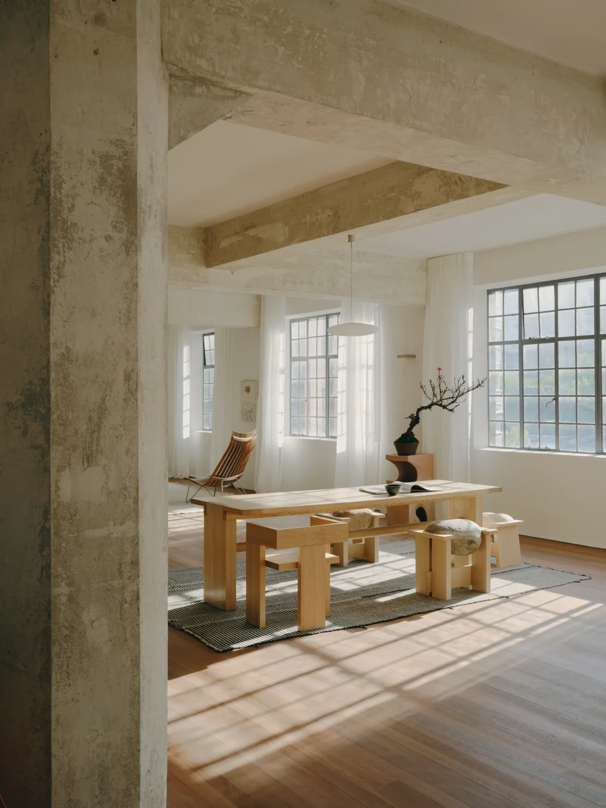 Loft w sydney w stylu japonskim