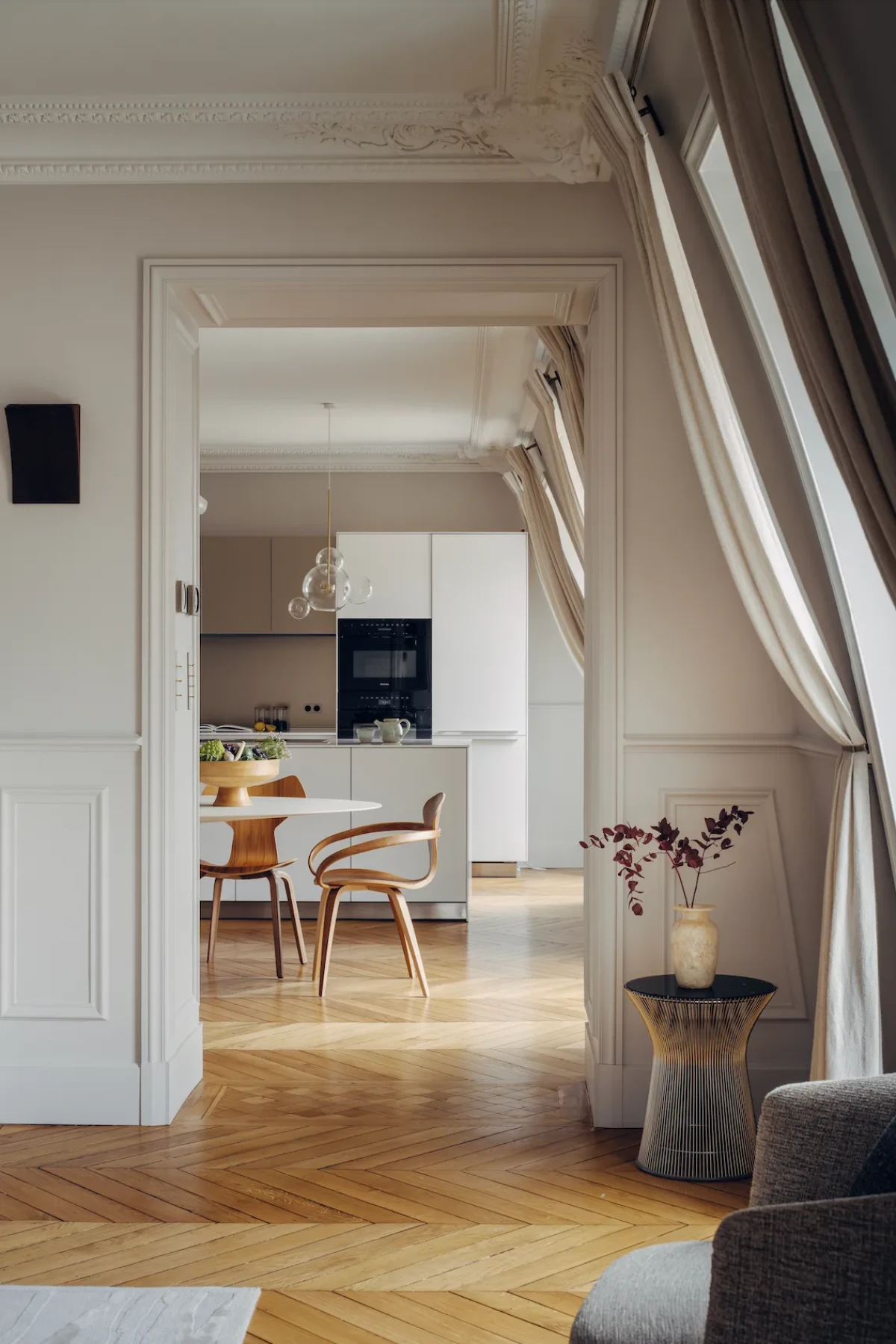 Mieszkanie na poddaszu w Paryżu