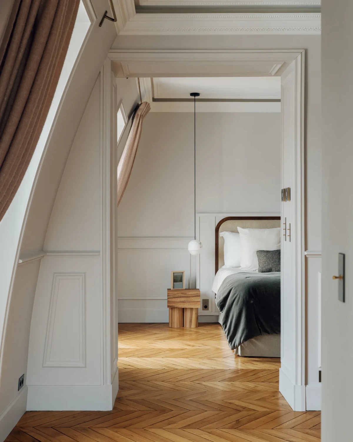 Mieszkanie na poddaszu w Paryżu