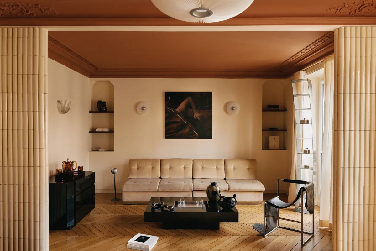 Apartament przy Rue de Rivoli w Paryżu