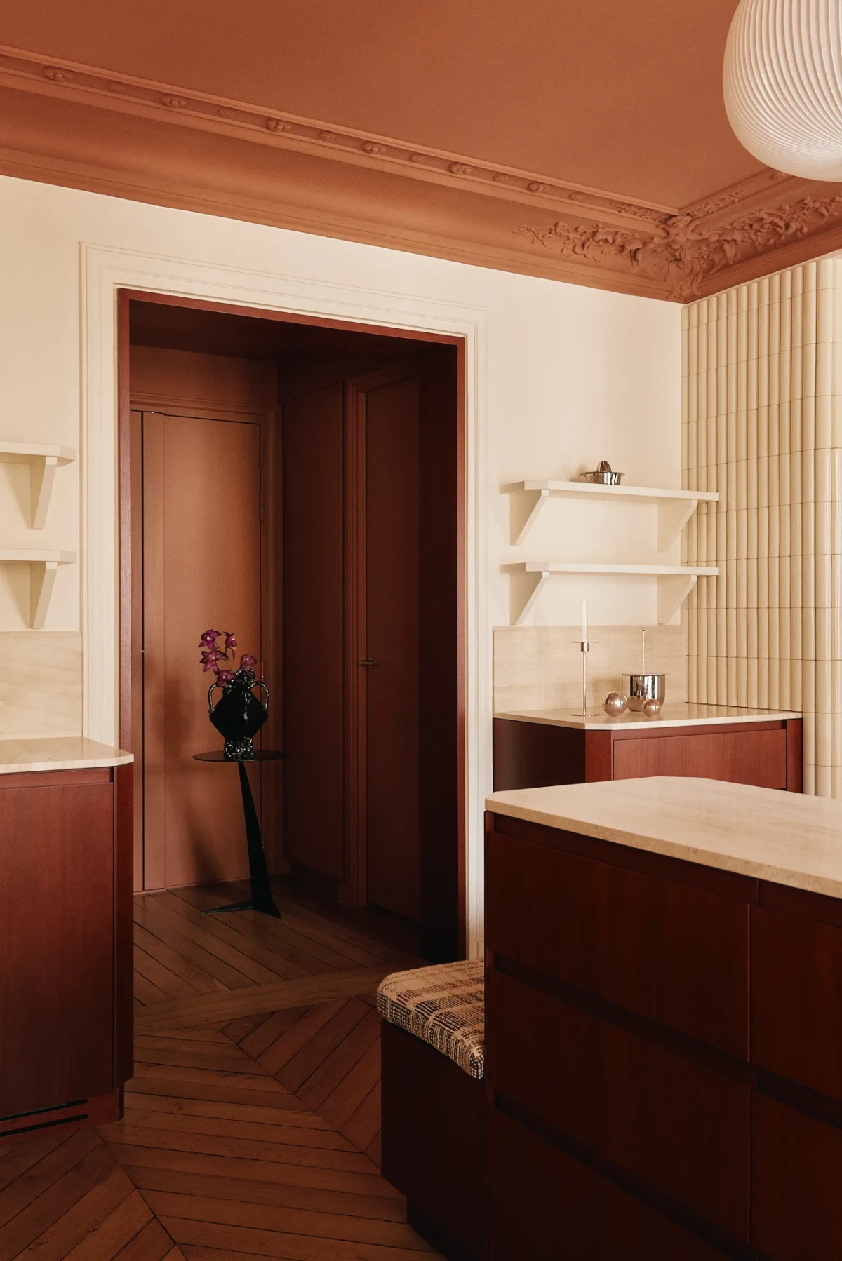 Apartament przy Rue de Rivoli w Paryżu