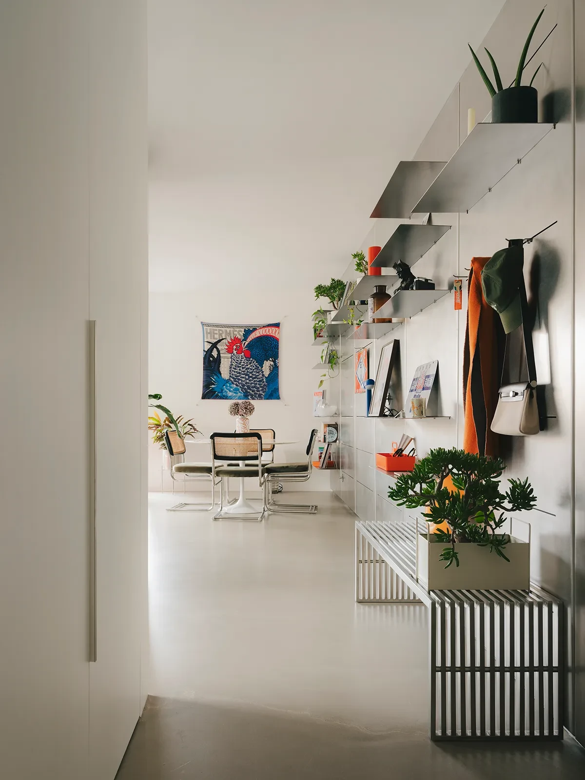 Paryskie mieszkanie w loftowym stylu