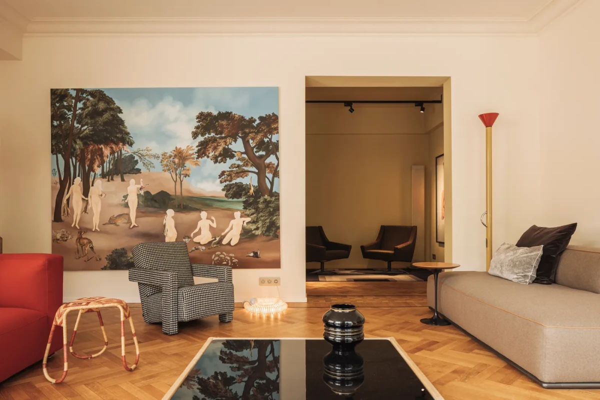 Designerski apartament w Brukseli