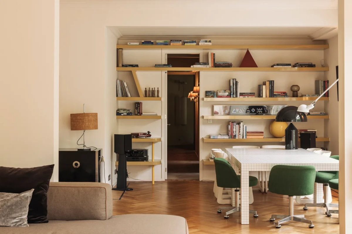Designerskie mieszkanie w Brukseli