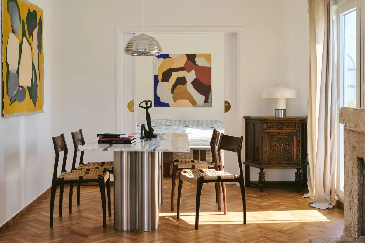 Apartament w Atenach z widokiem na Akropol