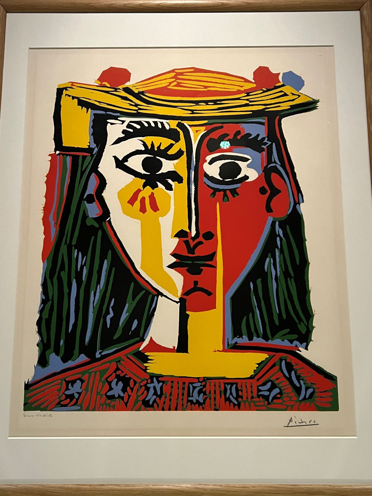 Portret kobiety w kapeluszu Pablo Picasso